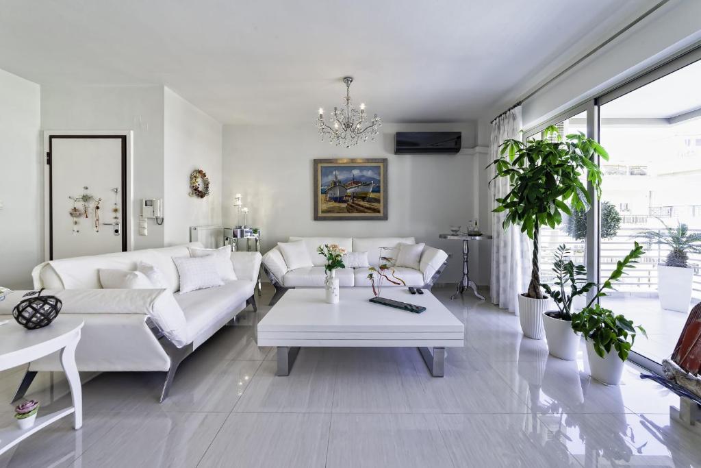 Posedenie v ubytovaní Luxury Apartment Stella