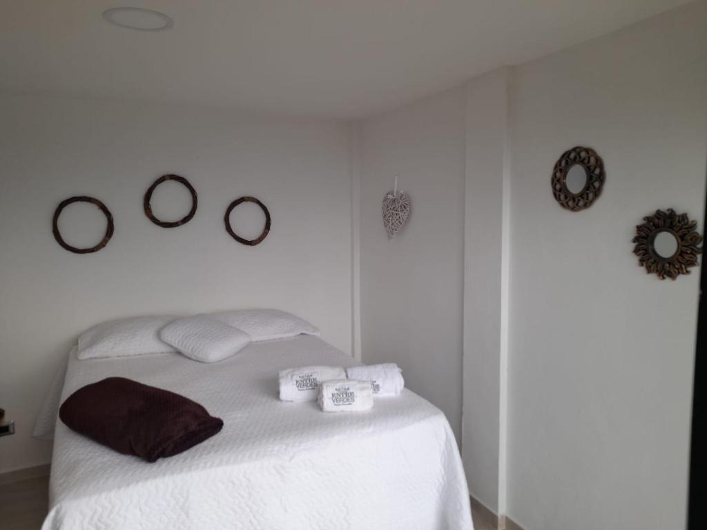 Ένα ή περισσότερα κρεβάτια σε δωμάτιο στο Entre Verdes Hotel & Glamping