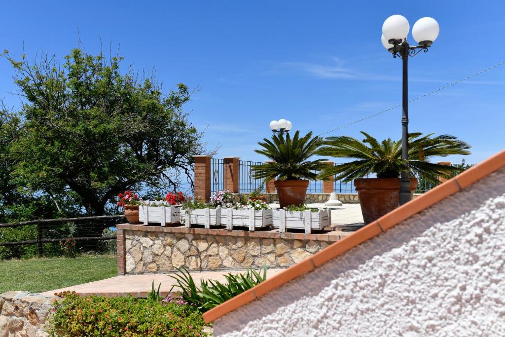 Ogród w obiekcie Villa Catalano