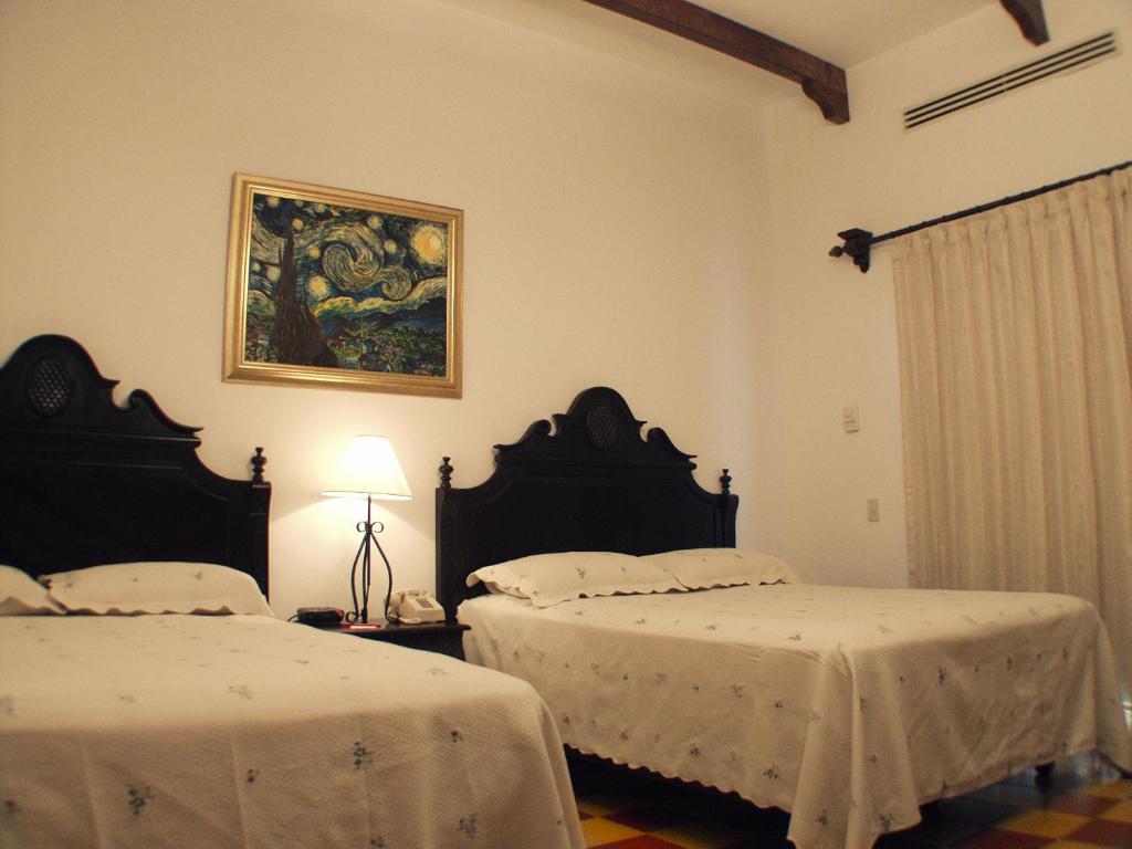 Hotel & Restaurante La Gran Francia - Chambre Queen Avec Deux Lits Queen