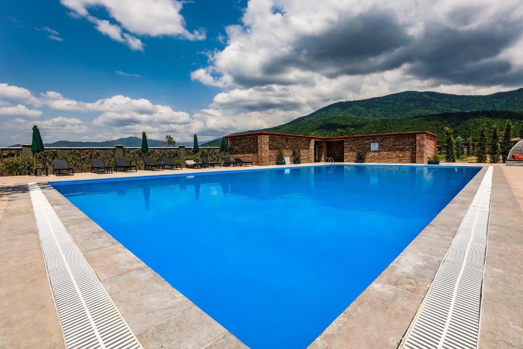 Bazén v ubytování Chateau Artwine nebo v jeho okolí