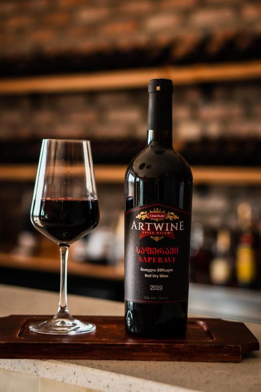 Nápoje v ubytování Chateau Artwine