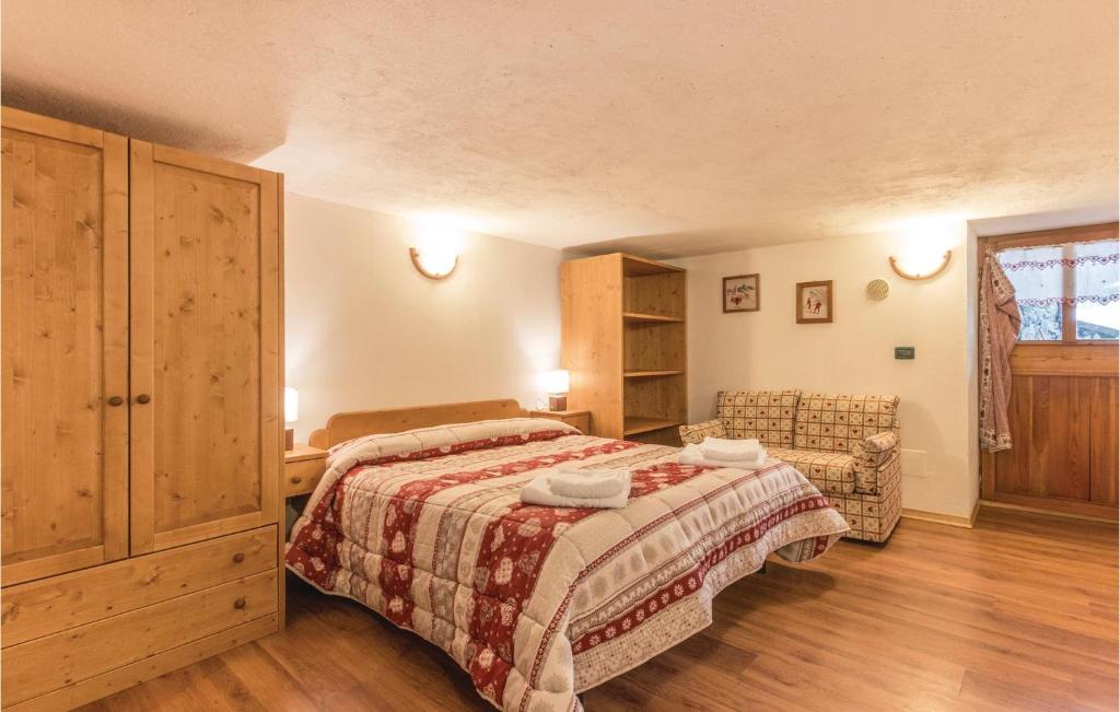 Postel nebo postele na pokoji v ubytování Escarra