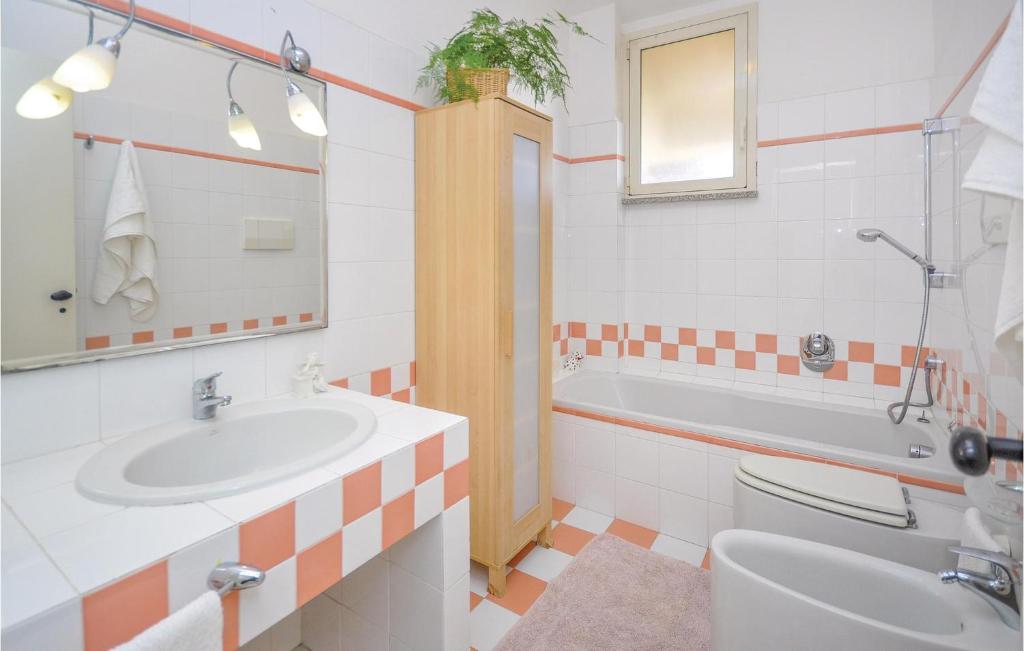 A bathroom at Silene