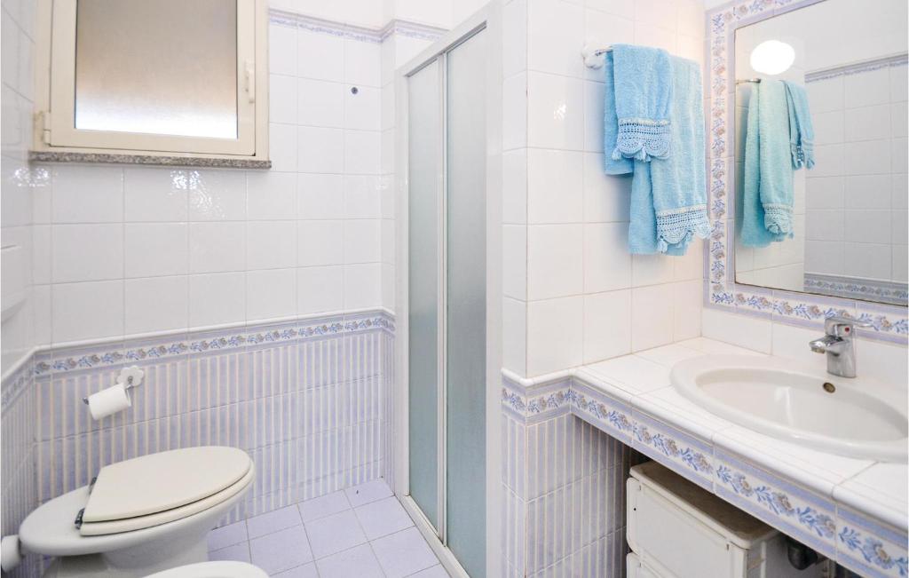 A bathroom at Silene