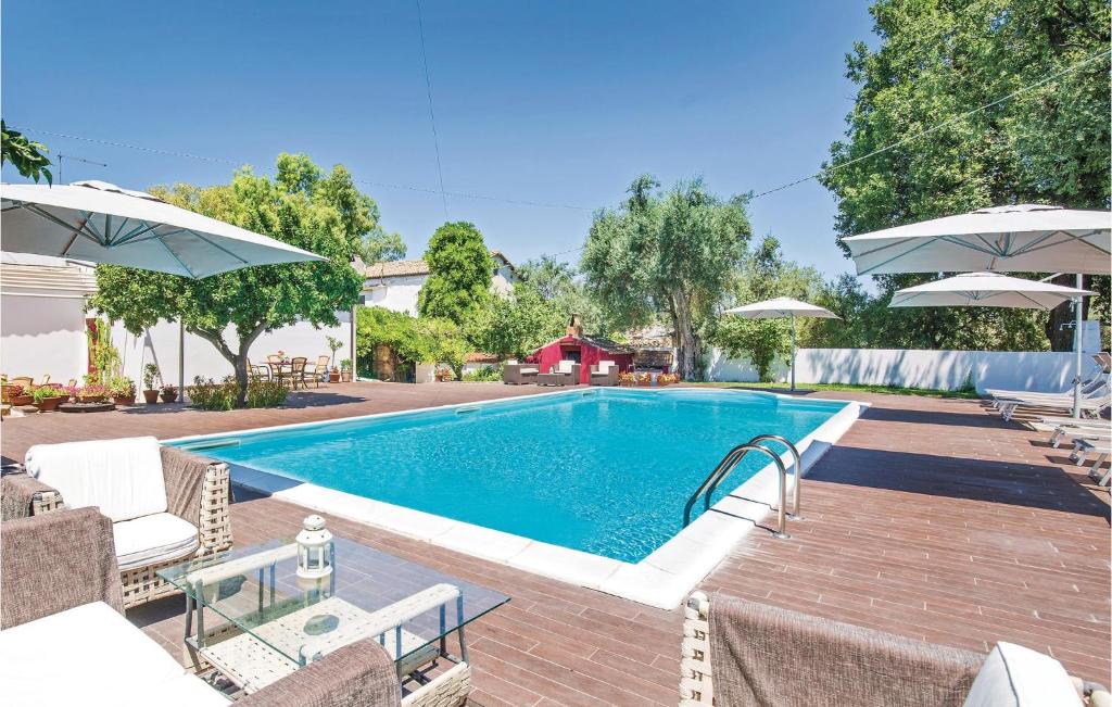 The swimming pool at or close to Casale Malena