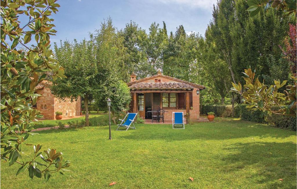 A garden outside Colombaia