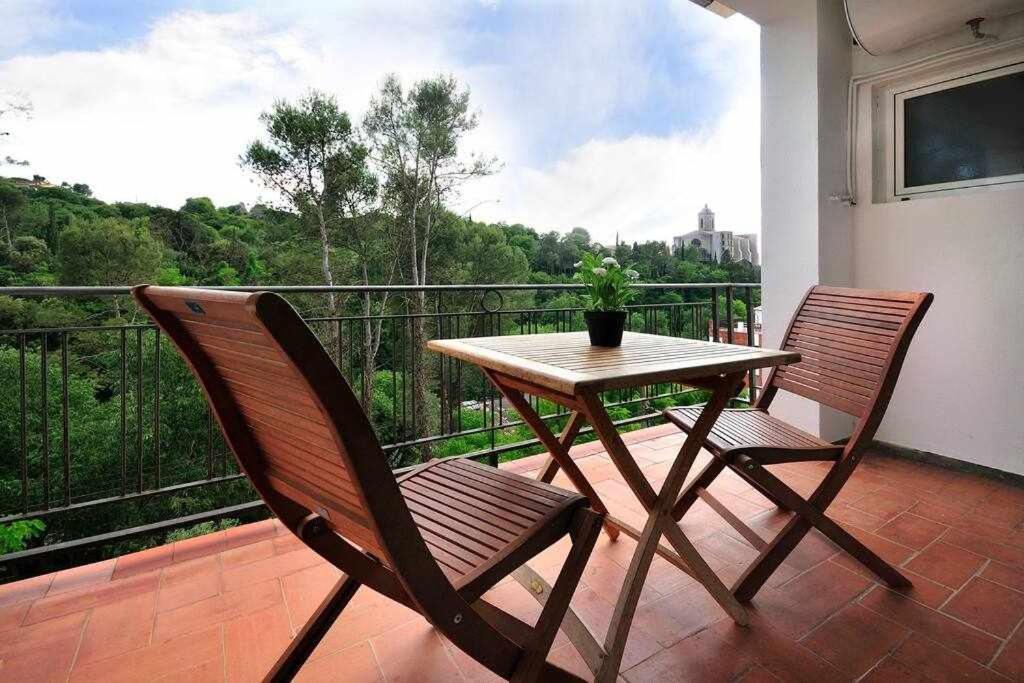 Balkón alebo terasa v ubytovaní Apartamento con increíbles vistas y terraza