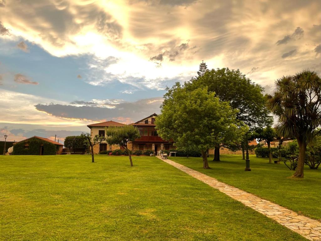 Zahrada ubytování La Solana de Mogro