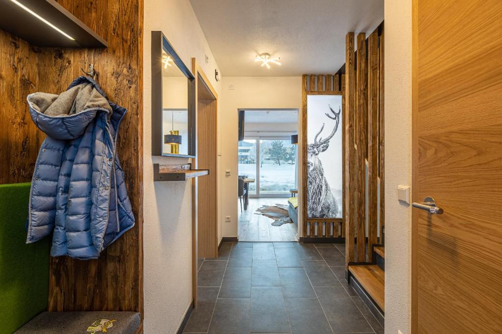 Posteľ alebo postele v izbe v ubytovaní Alpenlodge Bad Mitterndorf