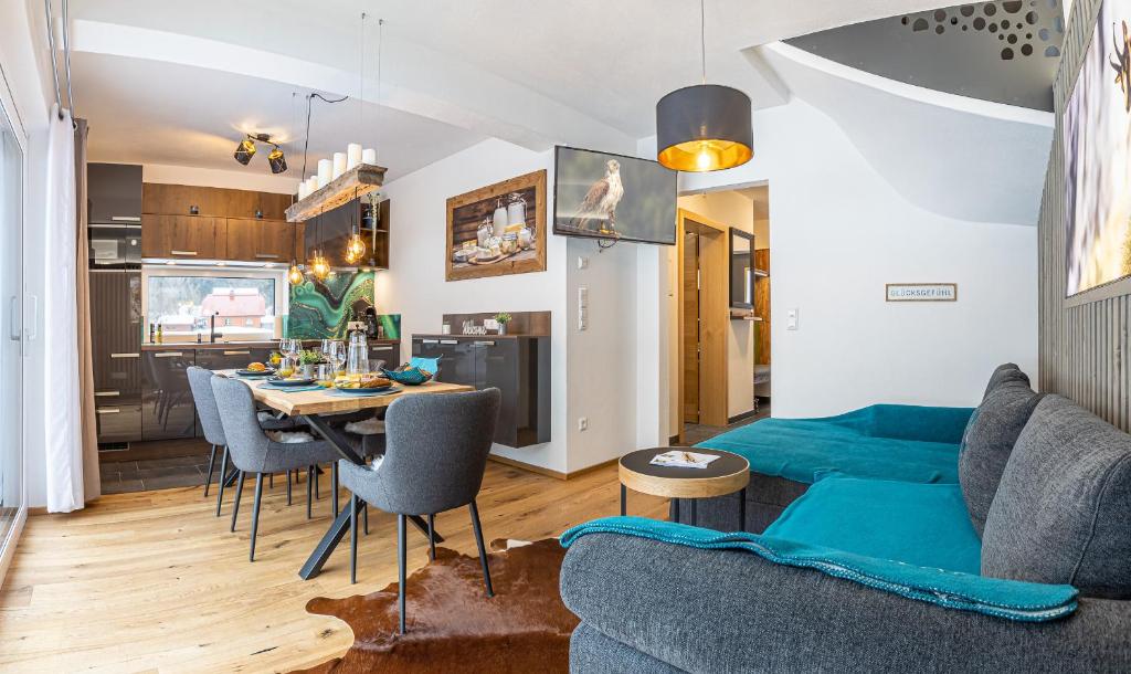 Kuchyňa alebo kuchynka v ubytovaní Alpenlodge Bad Mitterndorf