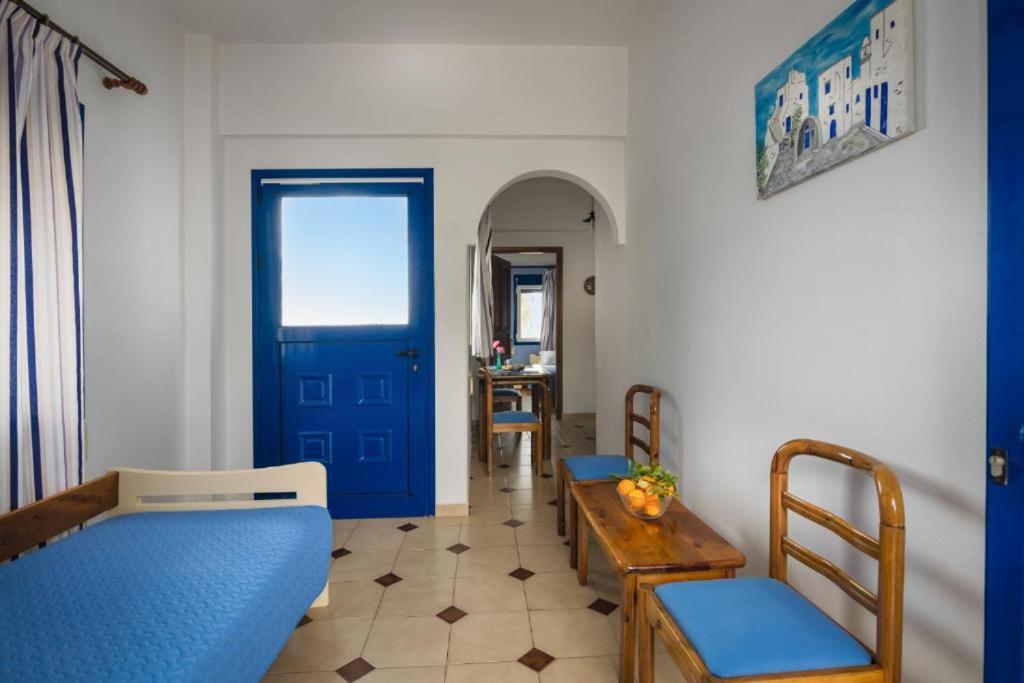 A bed or beds in a room at Creta Sky