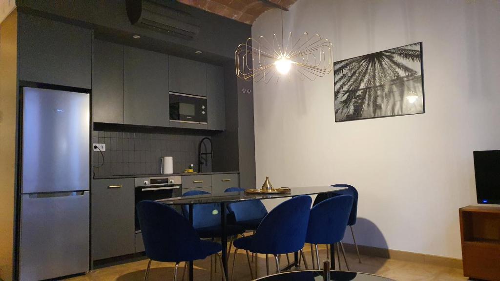 Kuchyň nebo kuchyňský kout v ubytování Barrio Gotico Apartments Escudellers