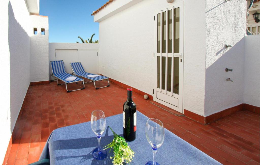 Balkón nebo terasa v ubytování Nice Home In Santa Pola With Wifi