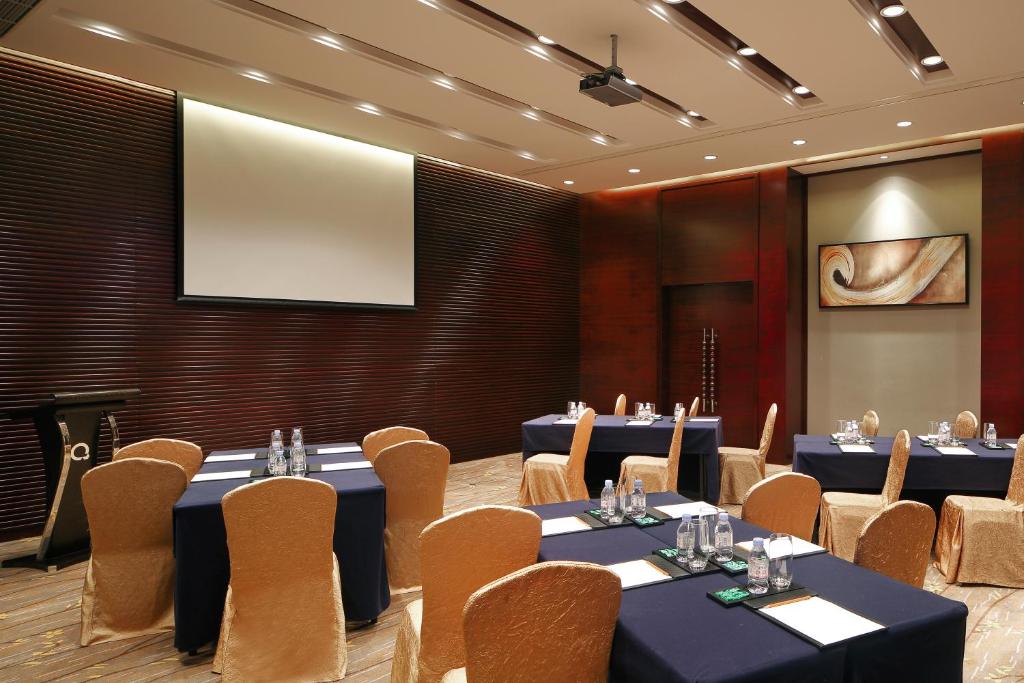 Konferenční prostory v ubytování The QUBE Hotel Shanghai -Close to Pudong International Airport and Disney Land