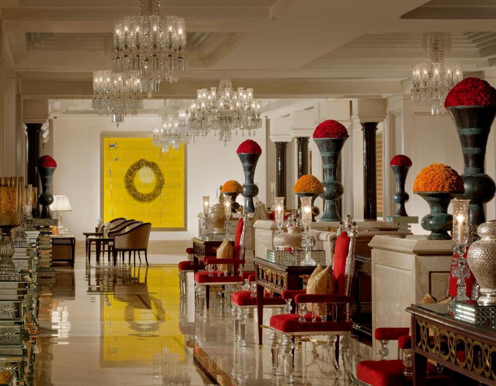 Posezení v ubytování The Leela Palace Chennai
