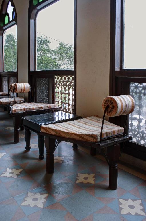 Posezení v ubytování Palace On Ganges - Heritage Hotel