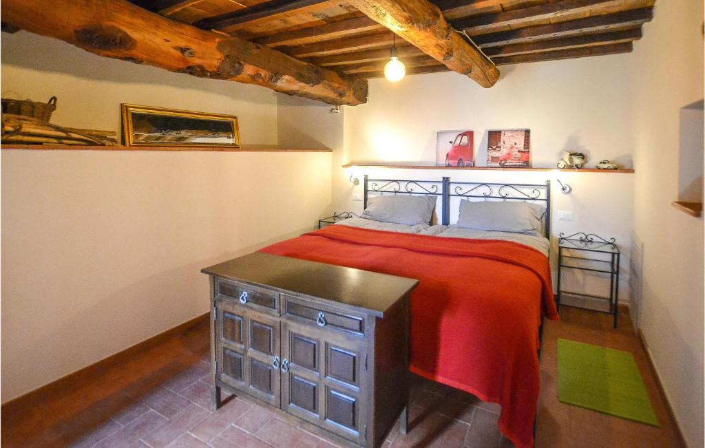 Posteľ alebo postele v izbe v ubytovaní Casa Maria Pieve