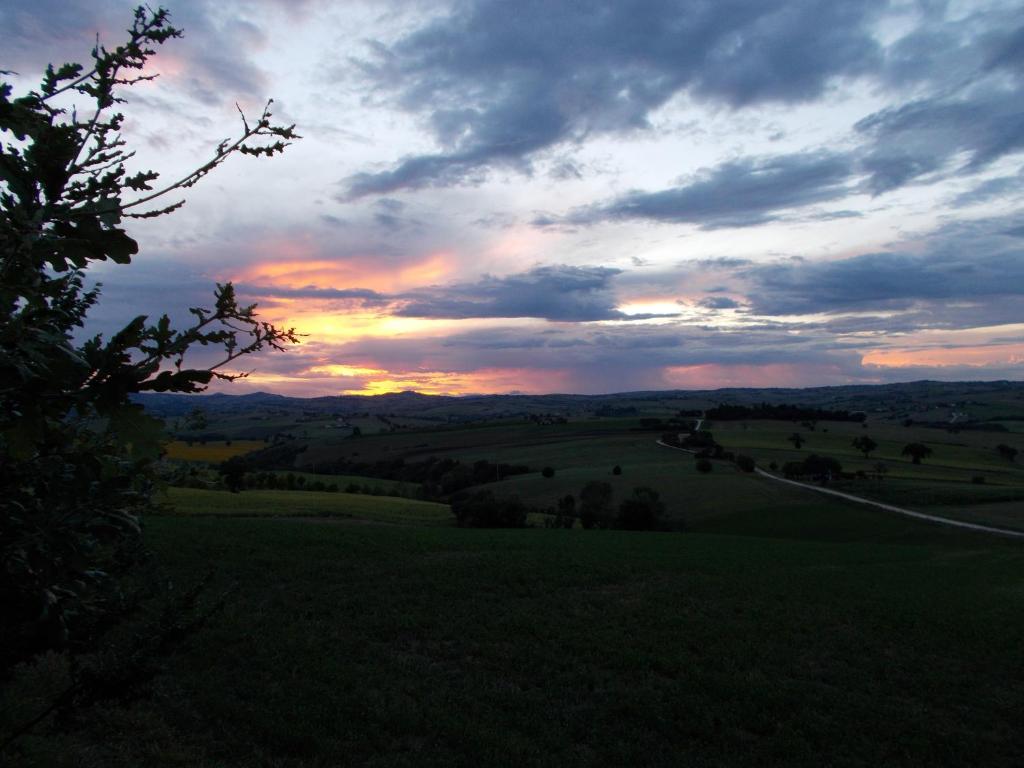 Příroda nedaleko bed and breakfast