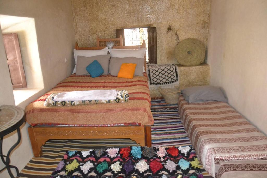 Postel nebo postele na pokoji v ubytování Saida Berber House