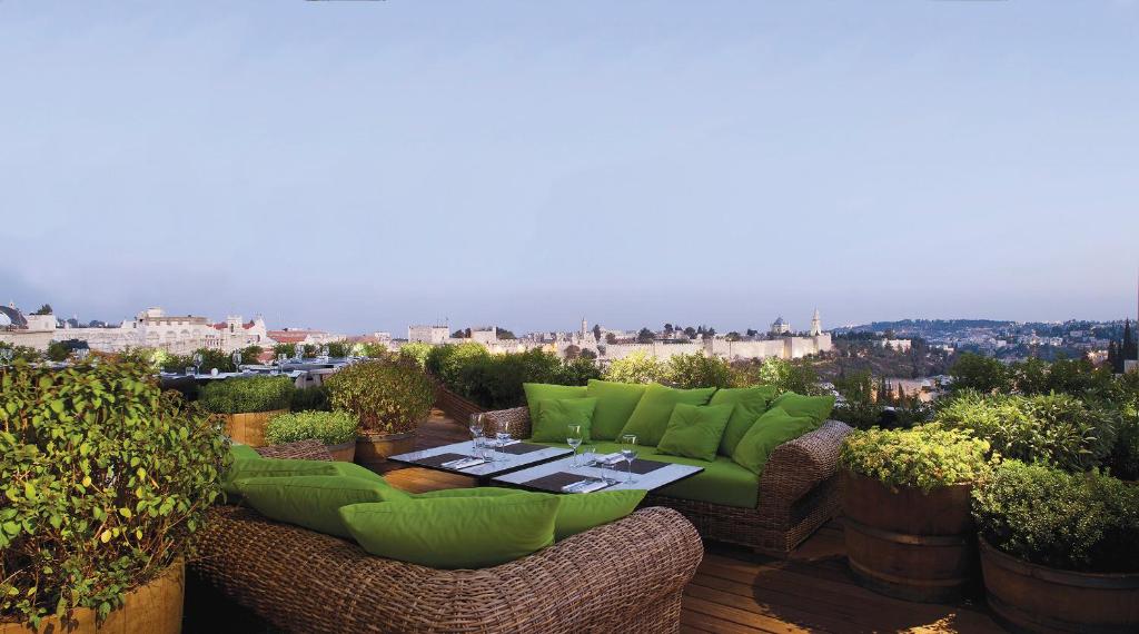 Posezení v ubytování Mamilla Hotel