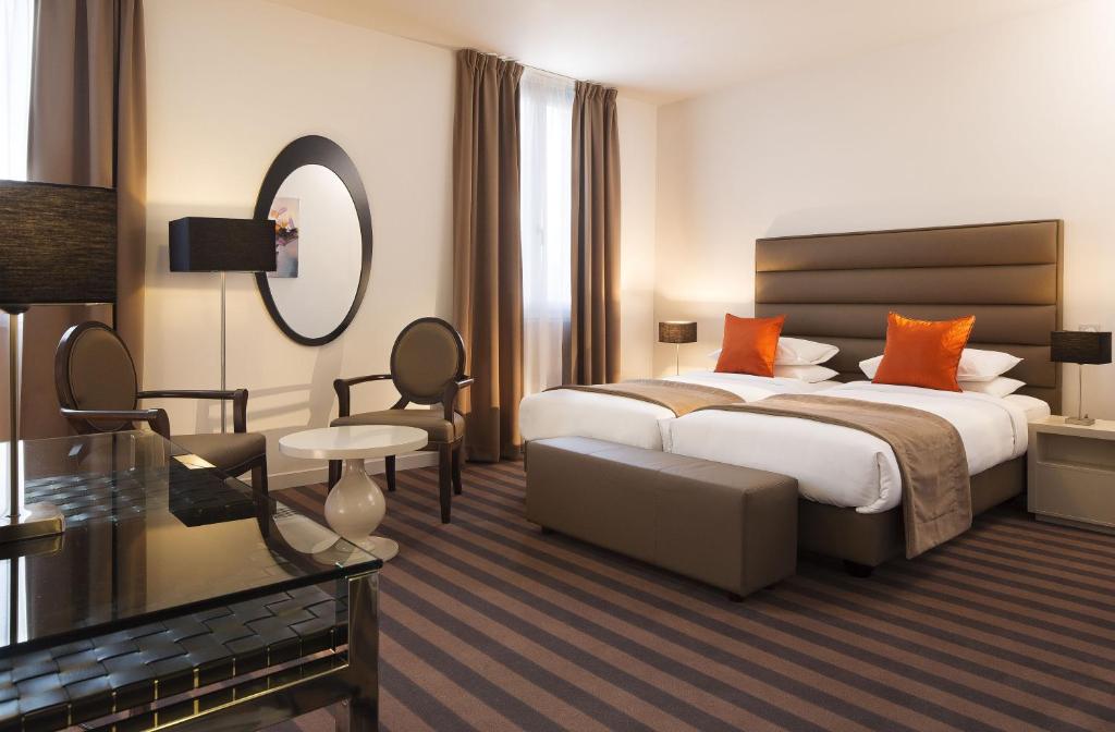 Executive Hôtel Paris Gennevilliers - Comfort Tweepersoonskamer Met 2 Aparte Bedden