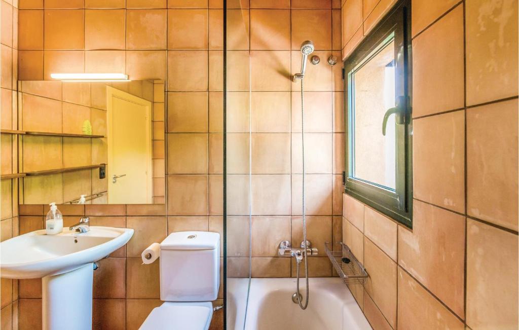 Koupelna v ubytování Casa Oliver