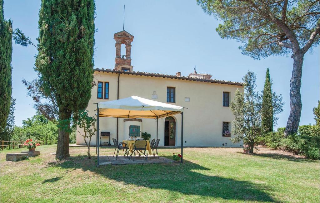 A garden outside Poggio Napoleone