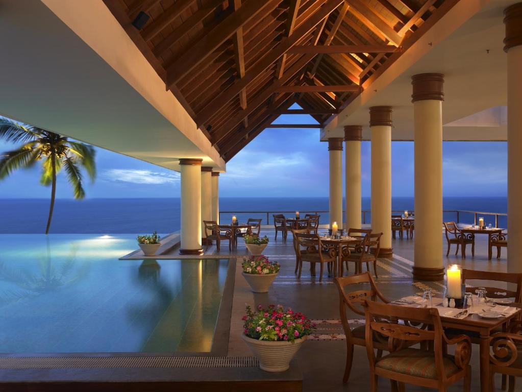 Bazén v ubytování The Leela Kovalam, A Raviz Hotel nebo v jeho okolí