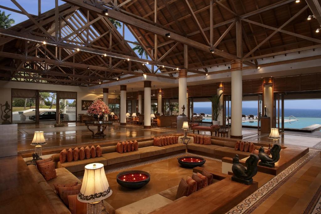 Posezení v ubytování The Leela Kovalam, A Raviz Hotel