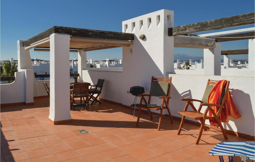 Balkón nebo terasa v ubytování Lovely Apartment In Alhama De Murcia