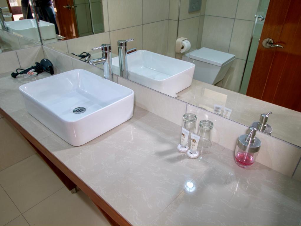 Vannituba majutusasutuses Sol Ollantay Boutique Hotel