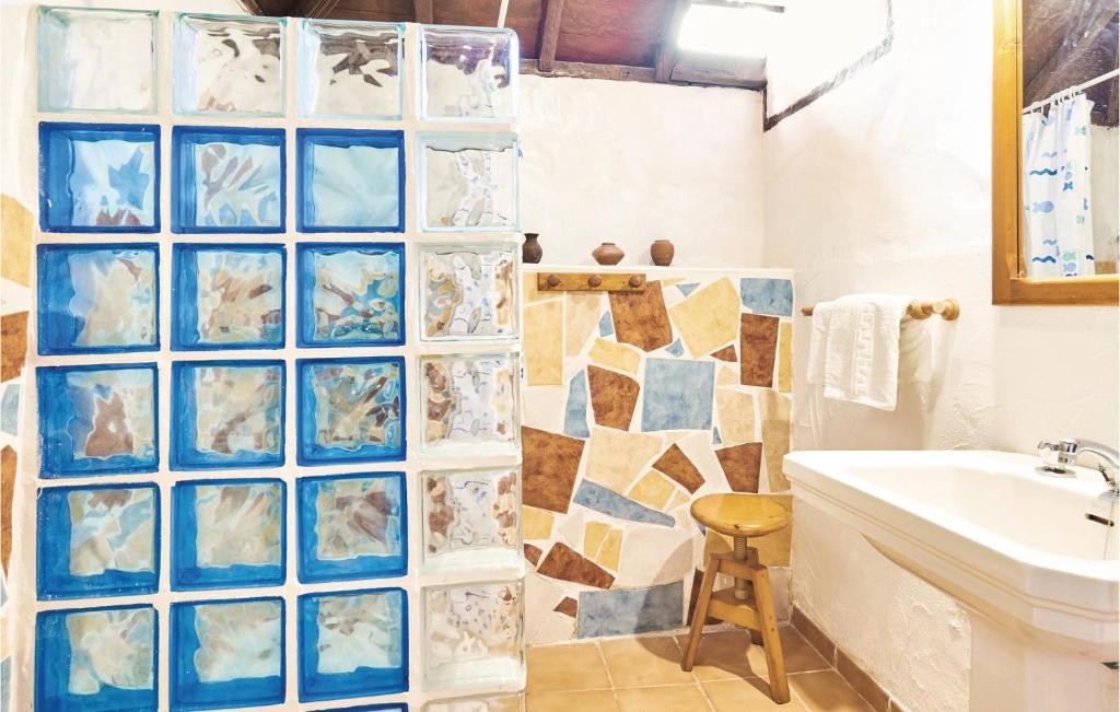 Koupelna v ubytování Casa Los Pinos