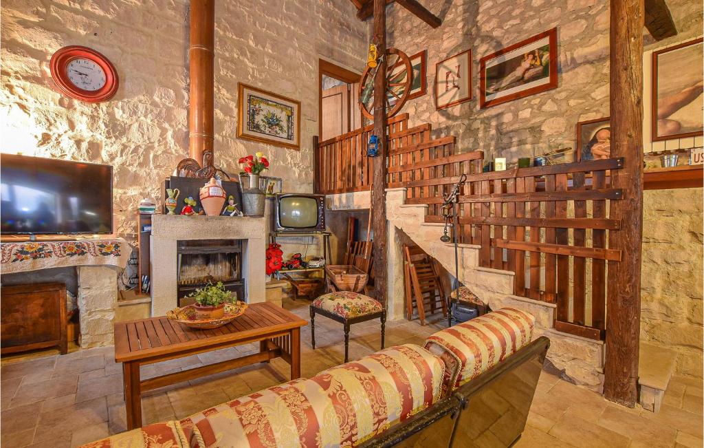 A seating area at La Casa Di Adamo