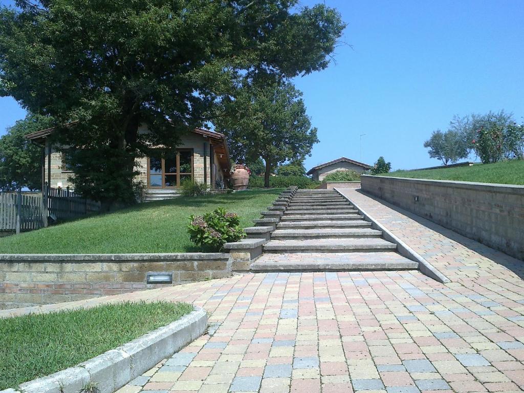 Vonkajšia záhrada v ubytovaní Agriturismo Monte dell'Olmo