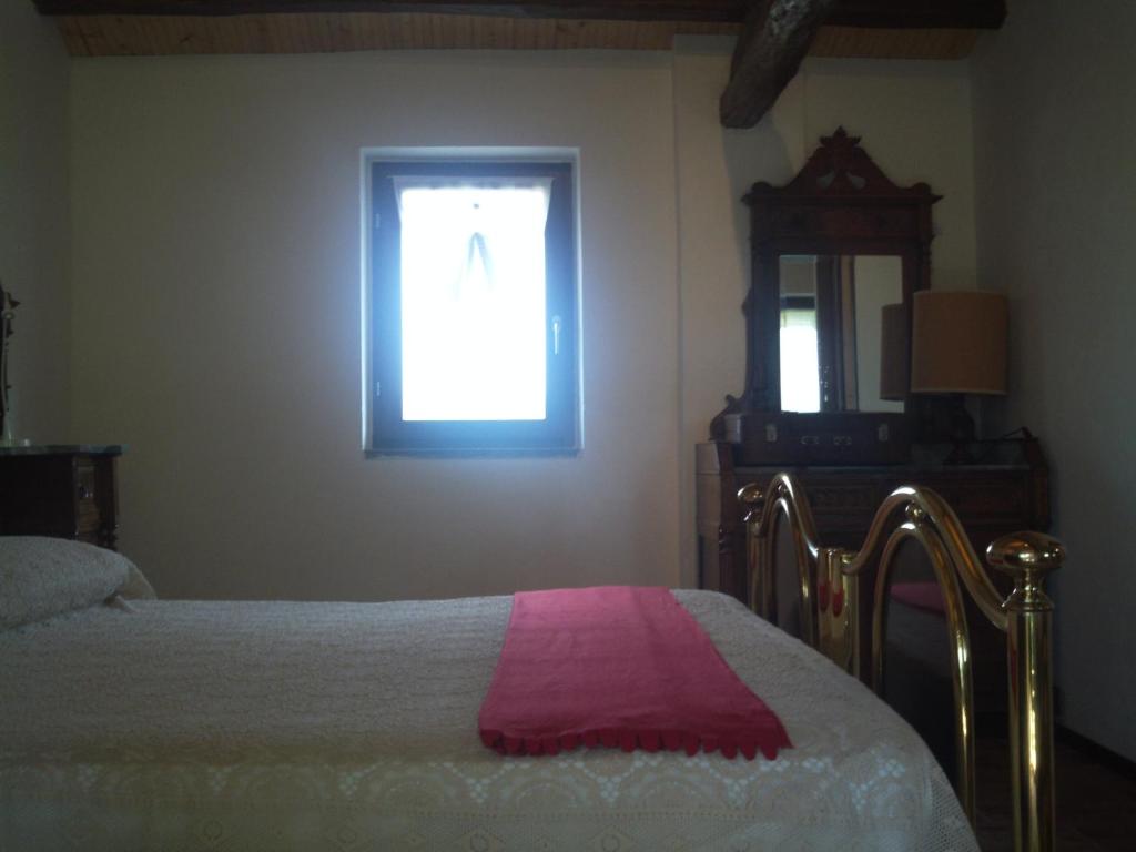 Uma cama ou camas num quarto em B&B Balestruccio