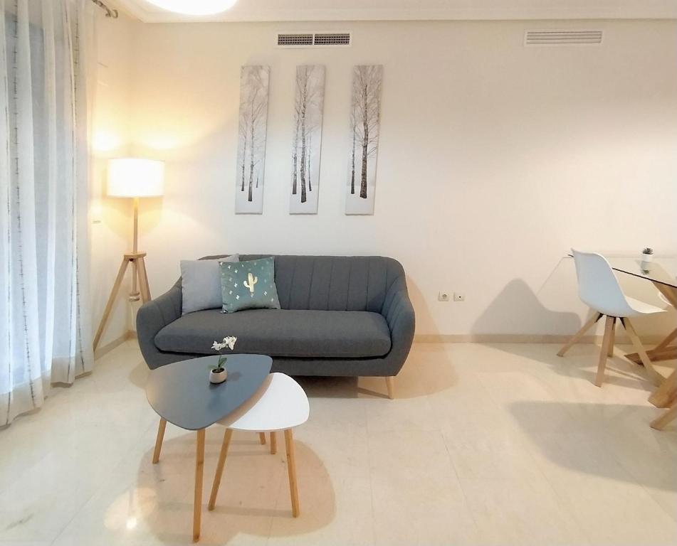 Posezení v ubytování Tu Casa en Jávea