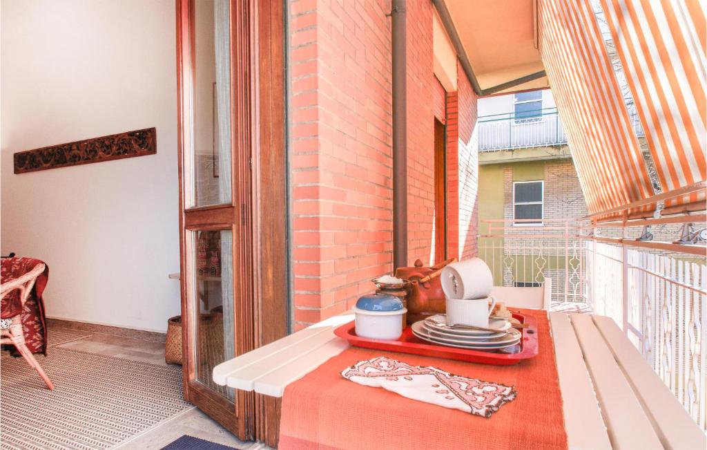 Balkón alebo terasa v ubytovaní Lovely Apartment In Rimini With Kitchen