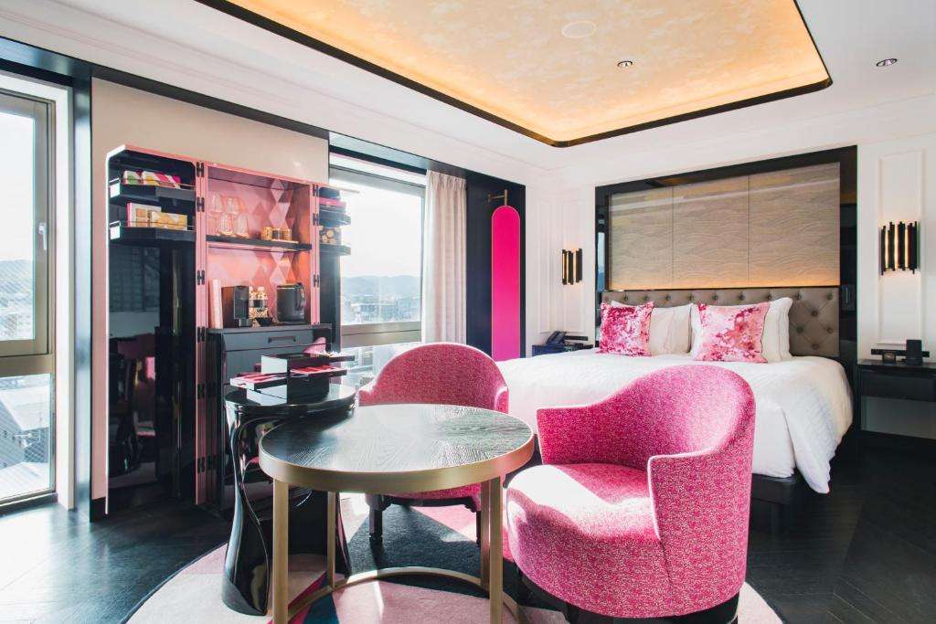 Posezení v ubytování Fauchon Hotel Kyoto