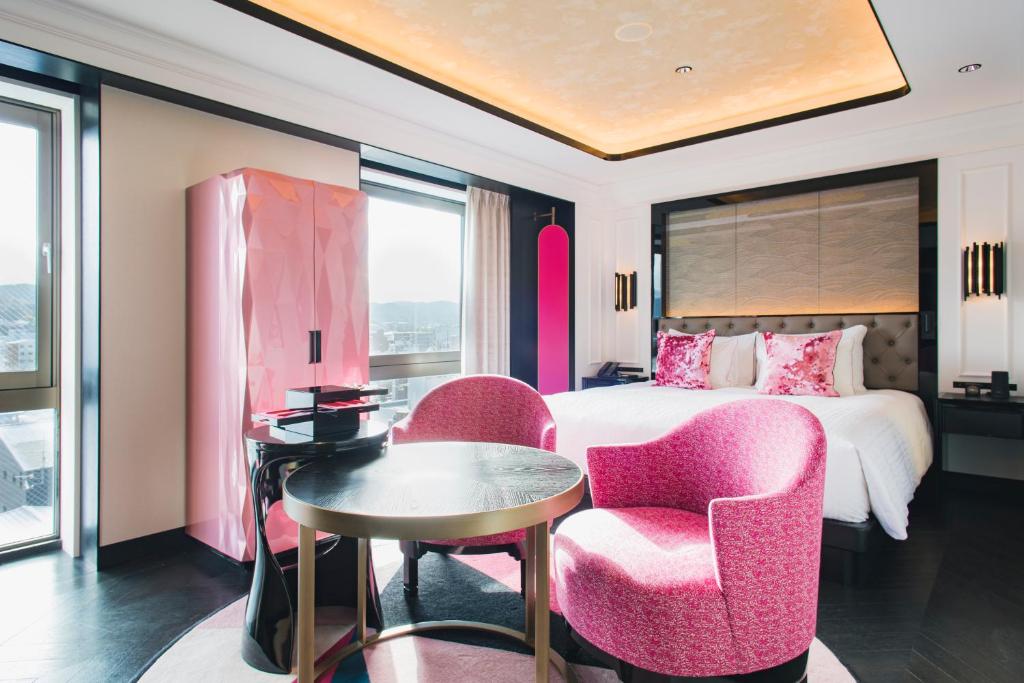 Posezení v ubytování Fauchon Hotel Kyoto