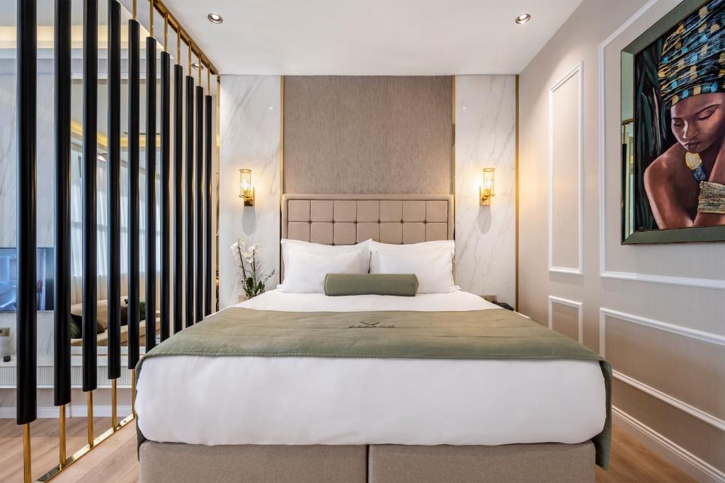 Postel nebo postele na pokoji v ubytování Veyron Hotels & SPA