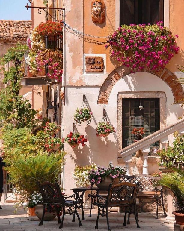 Zahrada ubytování B&B La Mia Valigia