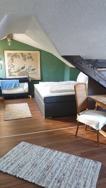 Postel nebo postele na pokoji v ubytování myNest Appartements