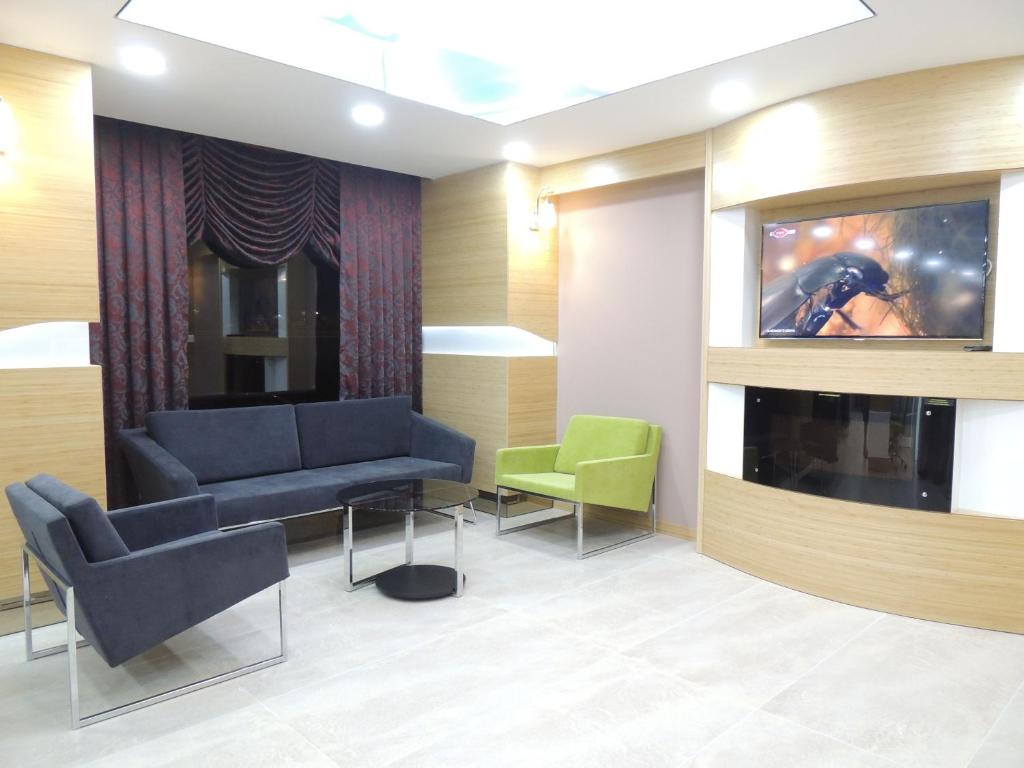 Posezení v ubytování Akcayhan Hotel