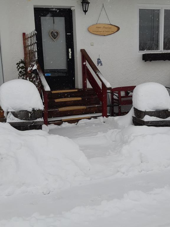 Haus Mauken - Appartments mit Panoramablick im Winter