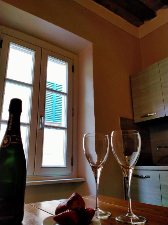 Nápoje v ubytování Casa Toscanella
