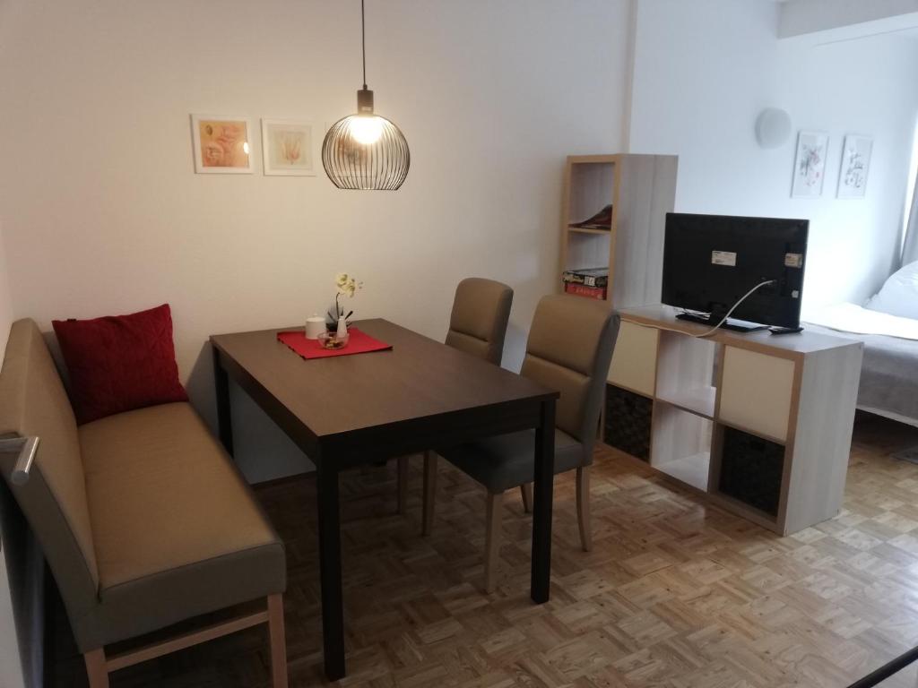 Posedenie v ubytovaní Ferienwohnungen Vidoni