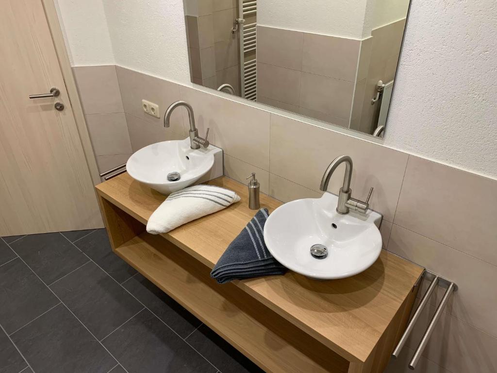 Kúpeľňa v ubytovaní Ferienhaus "frainerei"