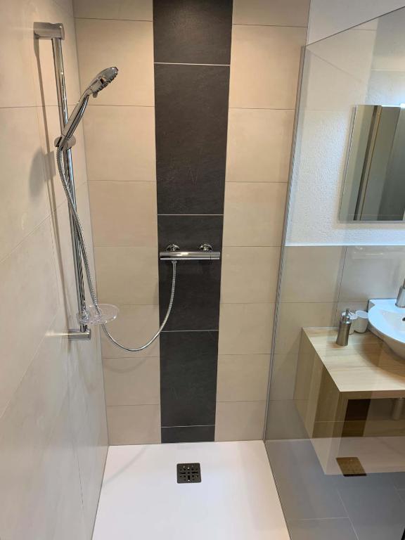 Kúpeľňa v ubytovaní Ferienhaus "frainerei"