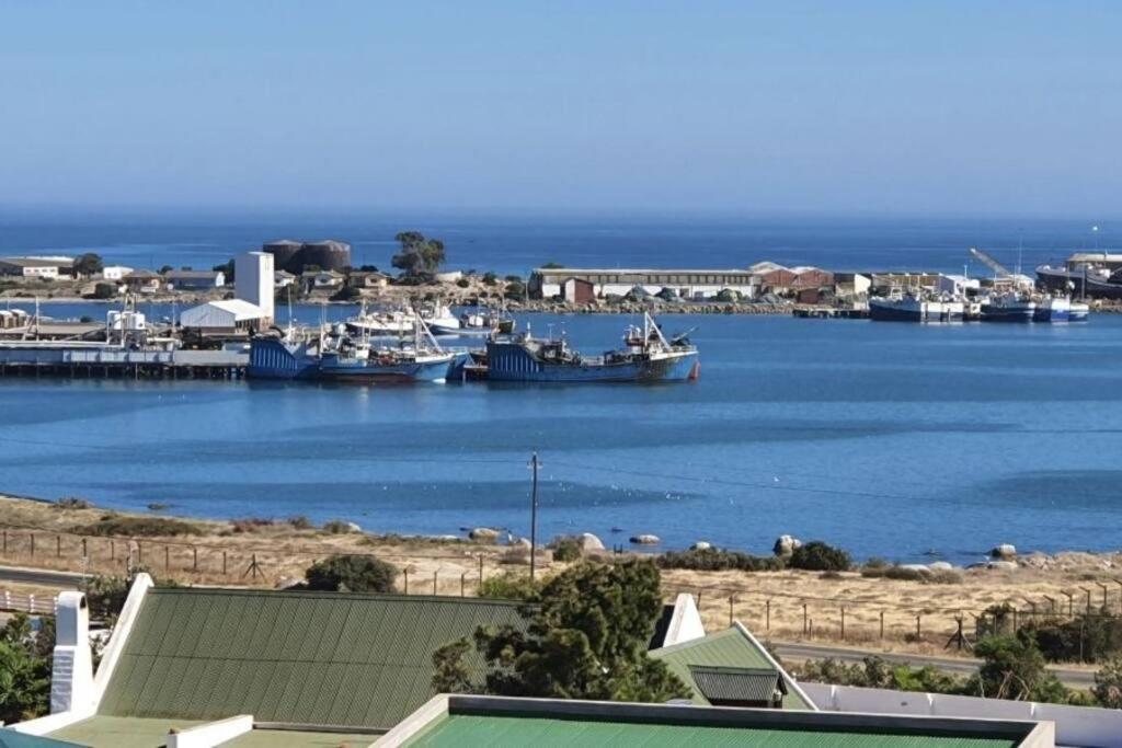 a view of a harbor with boats in the water at View on the Bay 7 Pinta Crescent in St Helena Bay